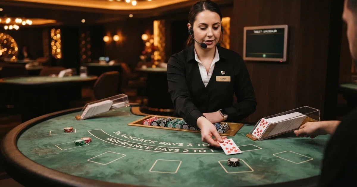 Blackjack na żywo w polskim kasynie online w 2026 roku